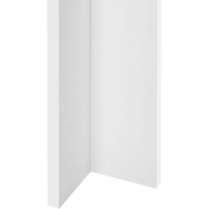 Обідній стіл Algermissen 80x80x76 см для 4 осіб, квадратний, ДСП, темно-сірий/білий