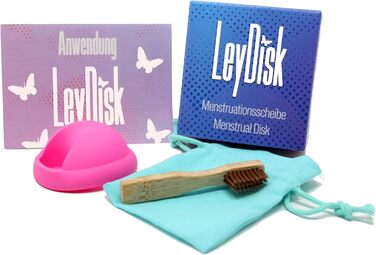 Диск для визначення менструального циклу LeyDisk (S, рожевий)