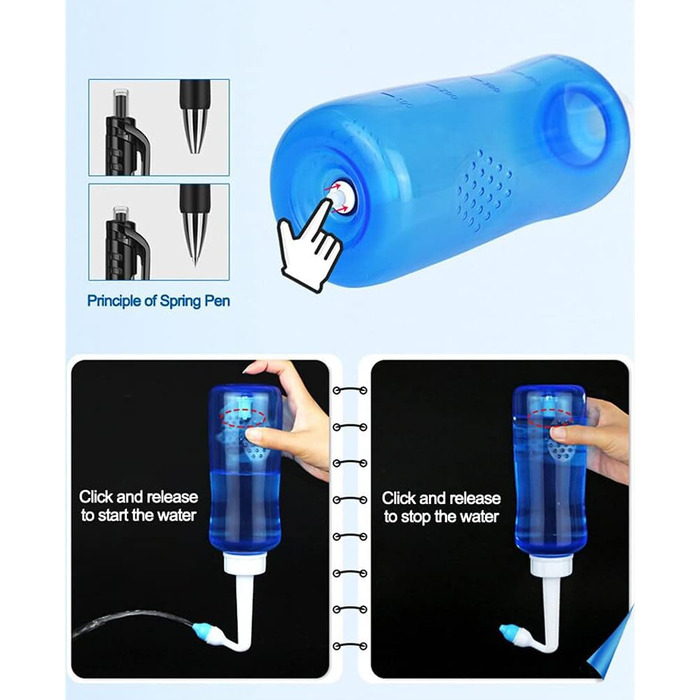 Флакон для промивання носа, ополіскувач для носа, засіб для очищення носа, 300 мл, ополіскувач для носа, промивання носа, зрошення