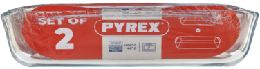 Набір форм для запікання Pyrex, 2 предмети (7054301)