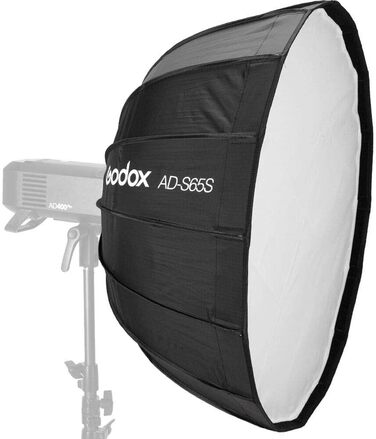 Багатофункціональний софтбокс Godox AD S65S 65CM для AD400/300 PRO