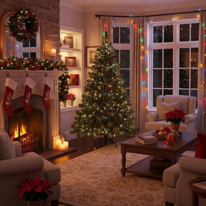 Штучна ялинка зелена 240 см SHATCHI