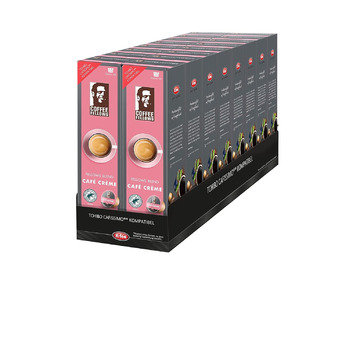 Капсули Coffee Fellows Blend Caf Crme, сумісні з K-fee та Tchibo Cafissimo*, шоколадно-горіхові смаки, 120 кавових капсул