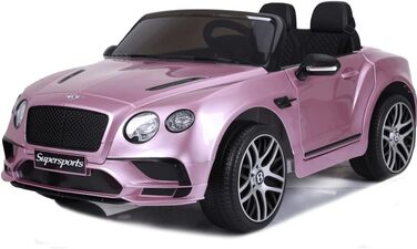 Дитячий електромобіль FINOOS Bentley Continental 12V 2-місний дитячий автомобіль з пультом дистанційного керування, від 1 до 6 рок