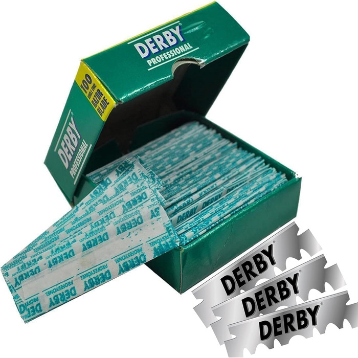 Леза для бритви Derby Professional 5 x 100 шт.