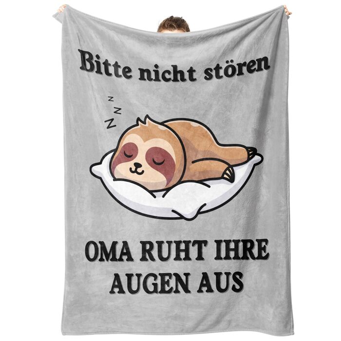 Подарунки на день народження бабусі Niyewsor, фланелева ковдра - подарунки для бабусі, найкращий подарунок бабусі від онука, подарунок на день народження бабусі