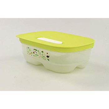 Контейнер для зберігання свіжості Tupperware Climate Oasis 800 мл Prima-Klima, рефрижераторна коробка A180 зеленого кольору