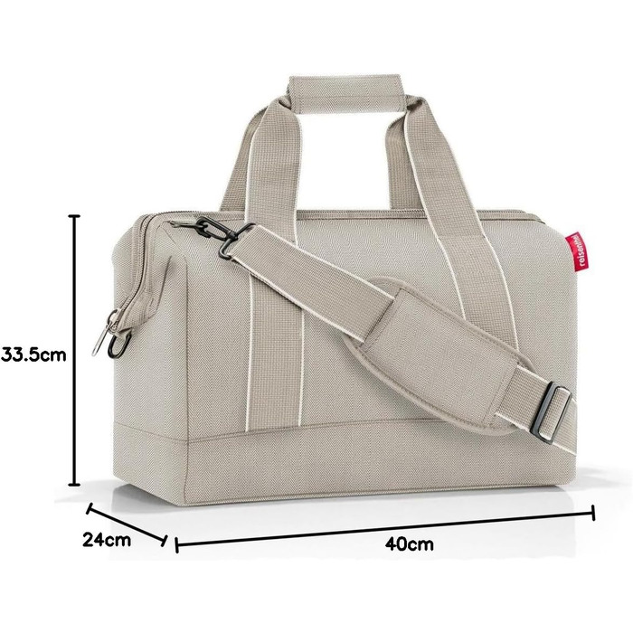 Універсальна сумка для лікаря для подорожей, роботи чи відпочинку З функціональним та стильним дизайном M Піщаного кольору Однотонний