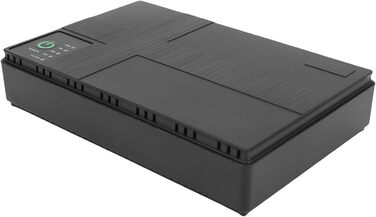 Джерело безперебійного живлення Topiky 10400mAh UPS, міні-UPS 18W з резервним живленням 5V/9V/12V/15V/24V через USB, LAN, PoE для роутерів, модемів (Європейський штекер)