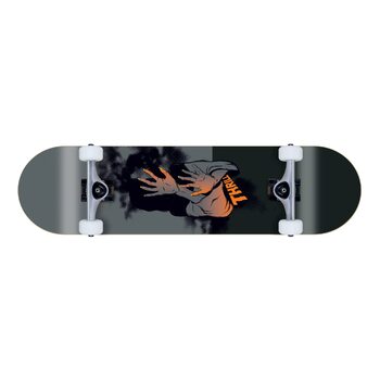 Комплект скейтбордів Thrill Skateboard Complete - повноцінна дошка для початківців та досвідчених райдерів, виготовлена з 7 шарів кленового дерева, з вантажівками Grindmaster та уретановими колесами, кулькові підшипники ABEC 5 8.25 Master