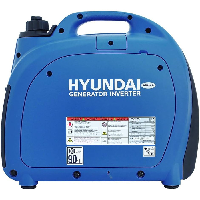 Інверторний електрогенератор HY2000Si D, аварійний електрогенератор, генератор, електрогенератор на 2 кВт, бензиновий електрогенер
