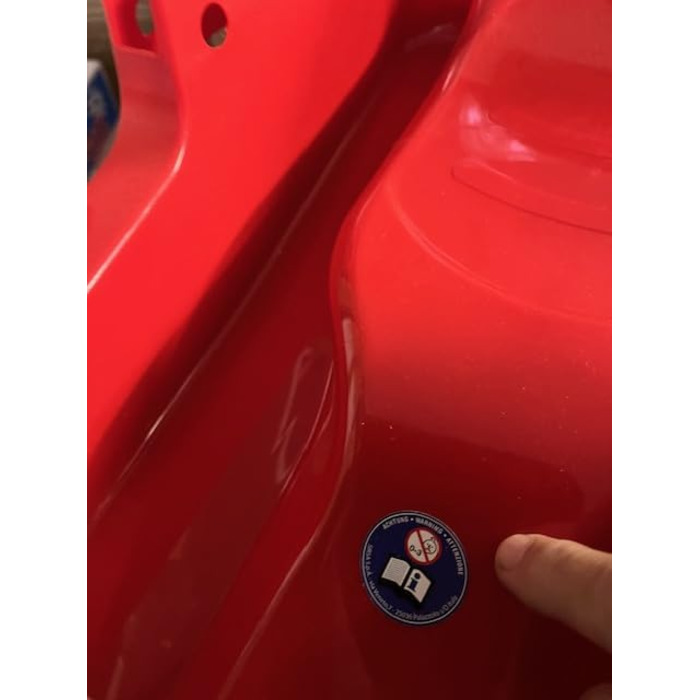 Санки-ватрушка Bob Alpenrace 100 см Red Bob Зимові забави