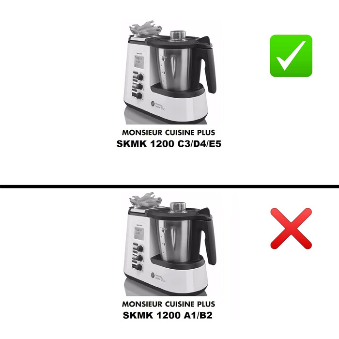 Напрямна/вісь зчеплення для Monsieur Cuisine Plus SKMK 1200 C3/D4/E