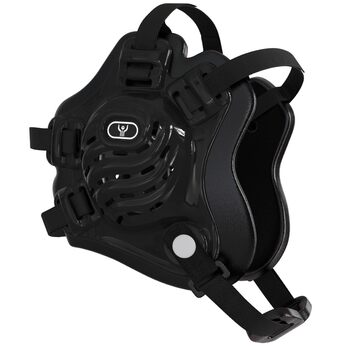 Захист вух для дорослих борців GCA Nelson Pro, регульований, D1 BJJ MMA, універсальний, чорний/чорний/чорний