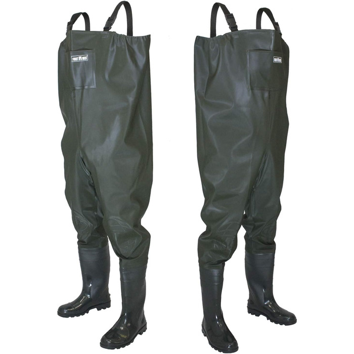 Чоловічі вейдерси, рибальські штани з чобітьми, розміри 38-47, водонепроникні штани для ходьби, чоботи для ходьби на ставках, штани 45
