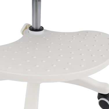 Дитячий письмовий стілець з регулюванням висоти, регульованими підлокітниками, обертовий стілець/підлітковий стілець з підставкою для ніг, регульований письмовий стілець для дітей віком 6-18 років (світло-зелений)