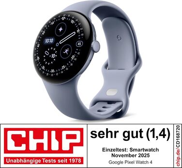 Мм) смарт-годинник на Android із комплексним відстеженням здоровя та фітнесу, а також підтримкою Gemini алюмінієвий корпус Satin Moonstone спортивний ремінець Moonstone LTE Satin Moonstone / Moonstone 45 мм, 4 (45