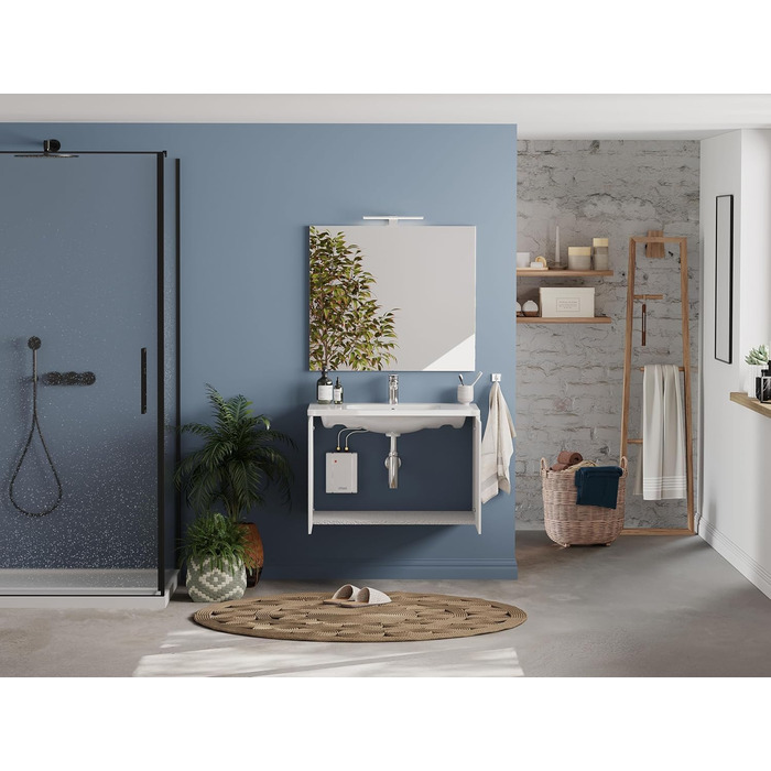 Проточний водонагрівач Thermoflow Elex 3,5 кВт 230 В невеликий безгерметичний радіатор гаряча вода до 25 C підключення G 3/8&39 2 л/хв