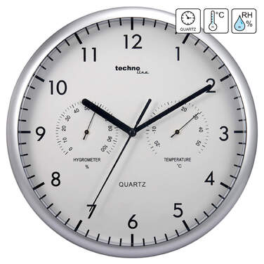 Годинник настінний Technoline WT650 White (WT650)