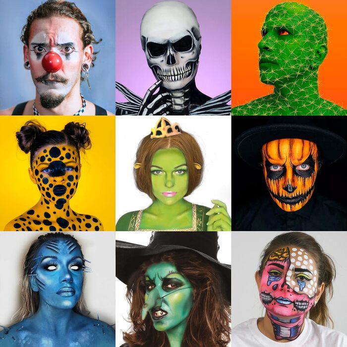 Палітра для бодіарту CCbeauty Bodypainting (36 кольорів)