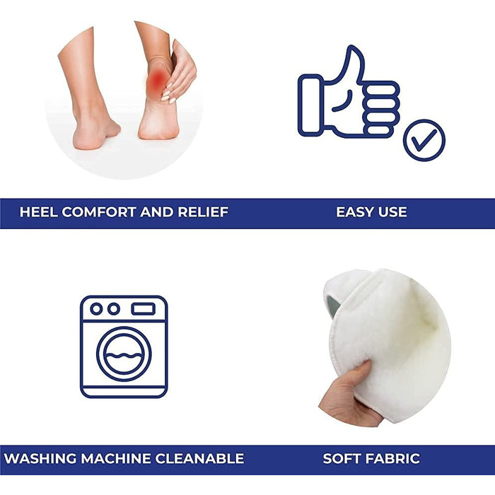 Протипролежнева подушка для п&39яти Mobiclinic, права, лікоть, п&39ята, європейський бренд, подушка для зняття тиску, подушка для п&39яти, один розмір, регульована, можна прати, синя