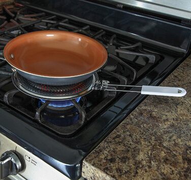 Тепловідвідач, вогнезахисний, 2 шт. и, нержавіюча сталь, для електричних і газових плит