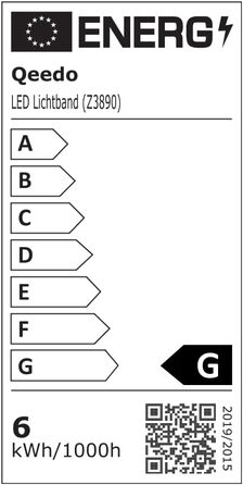 Світлодіодний світильник для намету qeedo Freedom Family 3, теплий білий колір