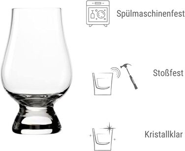 Скляний дегустаційний набір I 3 склянки для віскі 190 мл та 1 дерев'яна таця I Безсвинцеве кришталеве скло I Високоякісні склянки