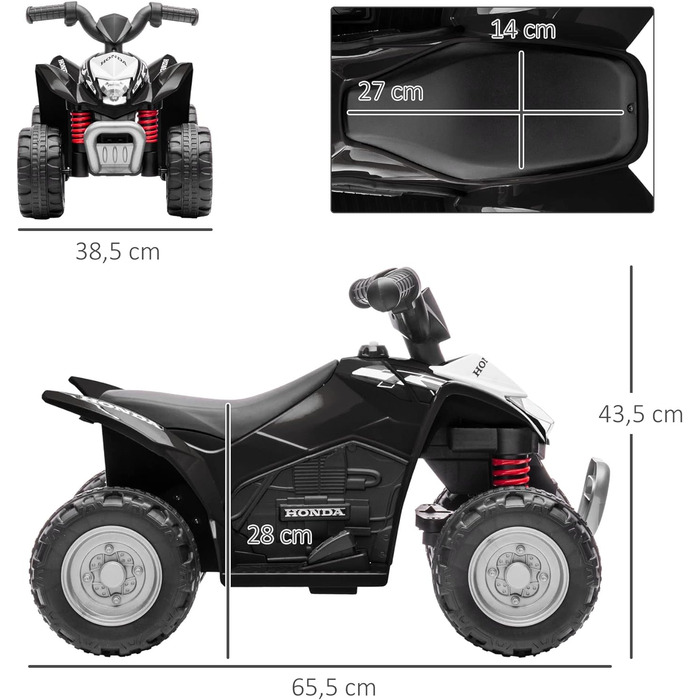 Електричний квадроцикл міні квадроцикл дитячий електричний квадроцикл дитячий квадроцикл зі світлодіодом і клаксоном дитячий мотоц