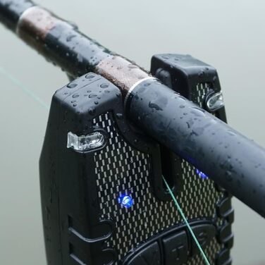 Індикатор клювання та світлодіодний комплект для свінгерів Сині світлодіодні індикатори сигналізації про риболовлю B1137