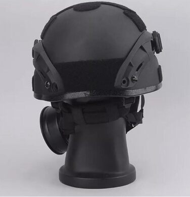 Комплект шоломів-протигазів, шолом з ABS-пластику, протигаз може фільтрувати шкідливі гази та забезпечує кращий захист під час тактичних ігор, чорний