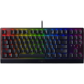 Американська розкладка QWERTY Американська розкладка BlackWidow V3 TKL Зелений клавішний перемикач, 3 Tenkeyless -