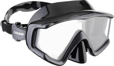 Комплект маски Liberty Triside та трубки Epsilon Dry для підводного плавання та дайвінгу, один розмір, унісекс, чорний/графітовий