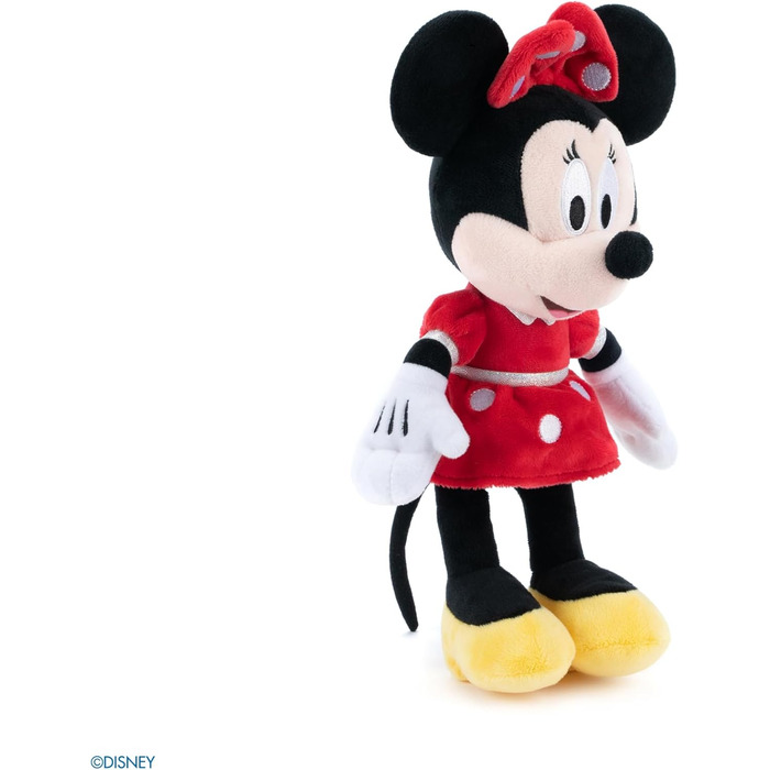 М'яка іграшка Disney Мінні Маус, 25 см, у червоній сукні, для немовлят з перших місяців життя, 6315870226 -