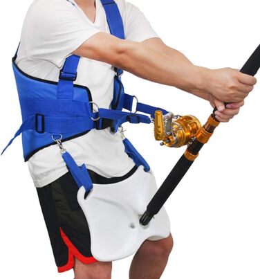 Пояс-тримач для вудок Amagogo Big Game Fishing Belt з м&39якою підкладкою