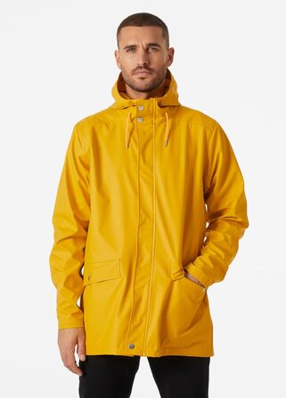 Чоловічий дощовик Helly Hansen Moss водонепроникна куртка для туризму та активного відпочинку, Essential, жовтий