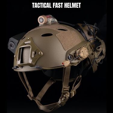 Страйкбольні швидкі піжамні шоломи відкритий тактичний бойовий військовий захисний спортивний шолом полювання CS пейнтбол напівпокритий шолом зелений L
