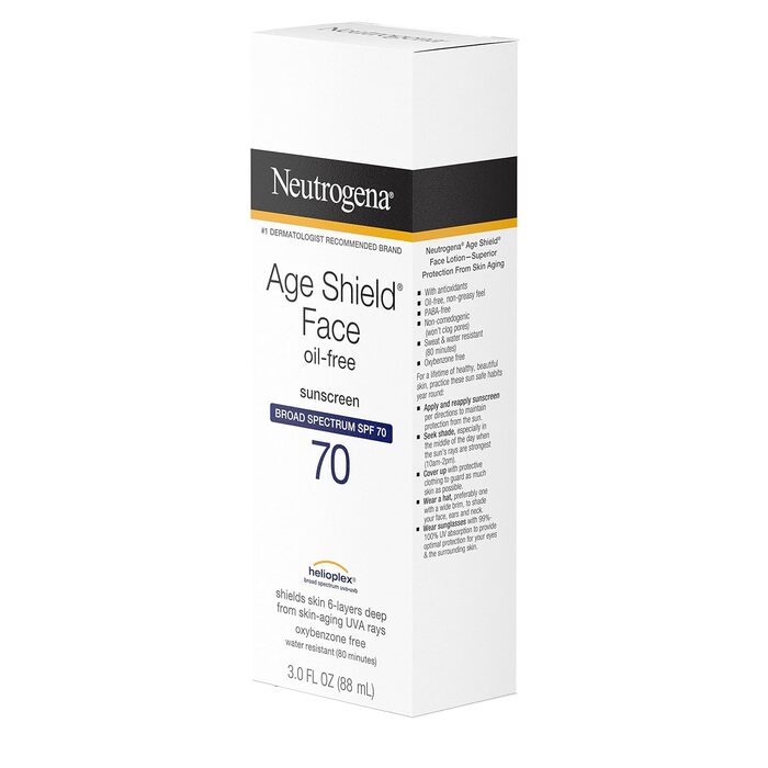 Лосьйон для обличчя Neutrogena Age Shield, SPF 70, 3 унції (упаковка з 2 шт. ) від Neutrogena