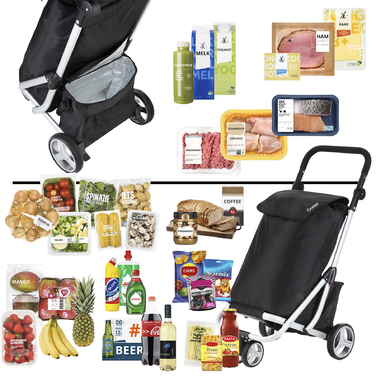 Сумка-візок ShoppingCruiser 3 Wheels Black (604349)