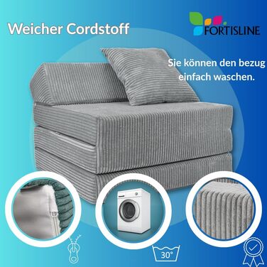 Розкладний матрац 200x70x10 см з узголів&39ям та подушкою Розкладне гостьове ліжко для дитячих кімнат та кемпінгу, матрац з пінопласту Портативний розкладний матрац Розкладний вельветовий матрац Світло-зелений