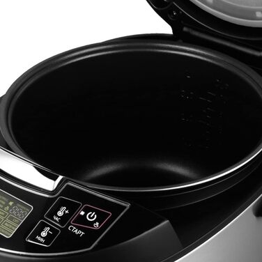 Мультиварка REDMOND RMC-RMC-M4512 (російська), 40 програм (хліб, приготування на пару тощо), сенсорний РК-дисплей, 5 літрів, Мульт