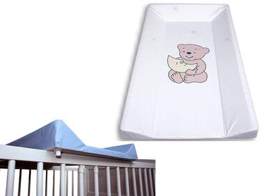 Пеленальний столик Пеленальна дошка Пеленальний килимок 80x50 см без фталатів білий