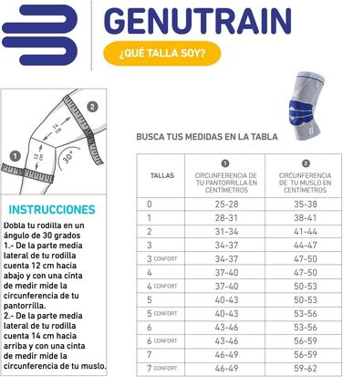 Бандаж на коліно Bauerfeind GenuTrain, м'який, колінна чашечка, колінний бандаж (розмір 2, чорний)