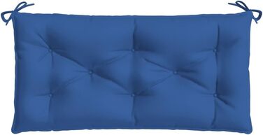 Подушки для садових лавок ZEYUAN 2 шт. Royal Blue 100x50x7 см Оксфорд Тканина, Меблі для патіо, Погодостійка лава, Вулична лавка, Лавка для парку, Садові лавки, Декоративна лавка, Садові меблі - 361669