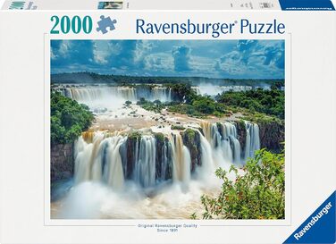 Пазл Ravensburger 16607 - Водоспад Ігуасу - пазл на 2000 елементів для дорослих і дітей від 14 років