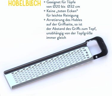 Слайсер Rhrspatz з нержавіючої сталі Spaetzle з функцією перемішування, дуже великий контейнер для тіста, готуйте шпецле в 4 рази