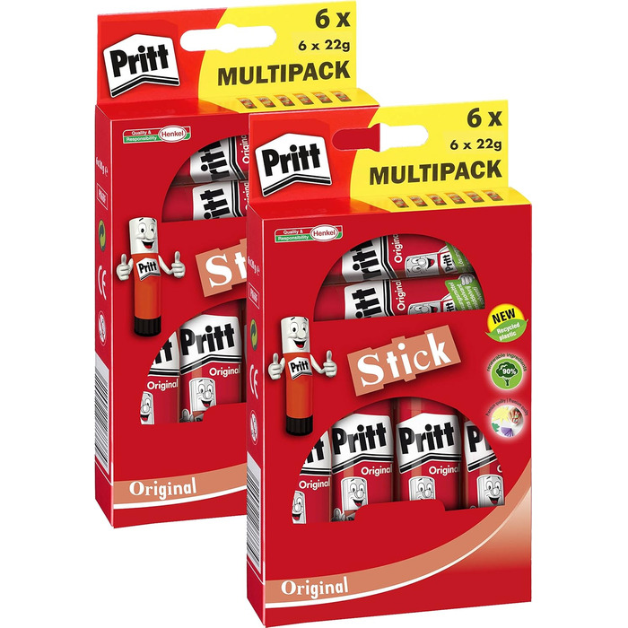 Клейові палички Pritt (12 22 г)