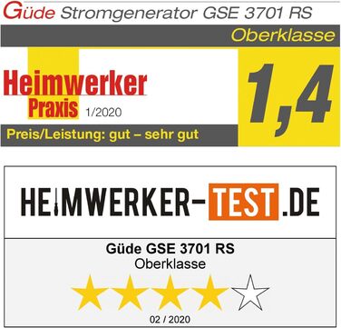 Генератор Gde GSE 3701 RS (4-тактний двигун, бензиновий, 4/5,5 (кВт/к.с.), 2 розетки 230 В, макс. 2800 Вт, час роботи до 16 год, бак 15 л, автоматичний регулятор напруги (ARV), захист від перевантаження, шасі, TV/GS, тестування ДОБРЕ - ДУЖЕ ДОБРЕ)