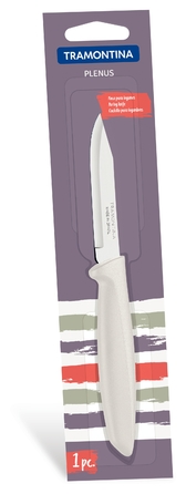 Ніж для овочів Tramontina Plenus light grey, 76 мм (6740791)