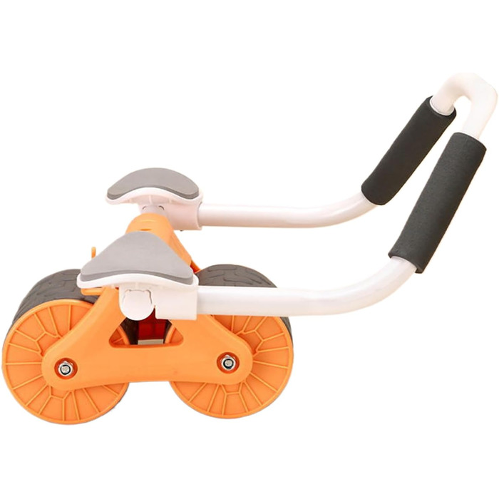 Ролик для черевного пресу знімне обладнання для тренування м&39язів живота, портативний ролик для тренування м&39язів живота з протиковзкими ручками, тренажер для зміцнення м&39язів кора для чоловіків та жінок, фітнес-вправи, тонізування м&39язів живота, 